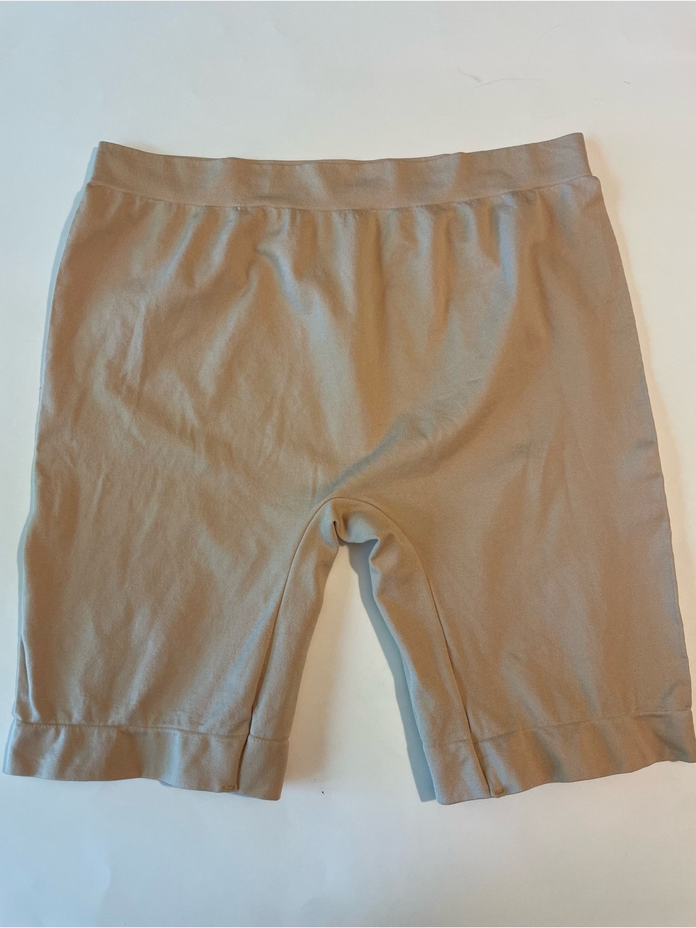 High-Rise Seamless Shaping Bike Shorts - Nude